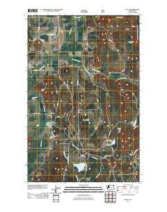 Valley Washington Historical topographic map, 1:24000 scale, 7.5 X 7.5 Minute, Year 2011