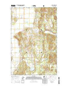 Valley Washington Current topographic map, 1:24000 scale, 7.5 X 7.5 Minute, Year 2014