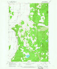 Valley Washington Historical topographic map, 1:24000 scale, 7.5 X 7.5 Minute, Year 1965