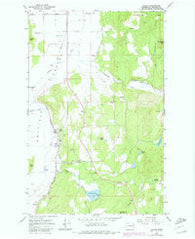 Valley Washington Historical topographic map, 1:24000 scale, 7.5 X 7.5 Minute, Year 1965