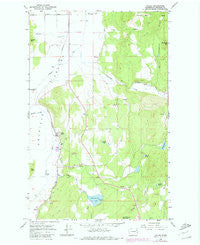 Valley Washington Historical topographic map, 1:24000 scale, 7.5 X 7.5 Minute, Year 1965
