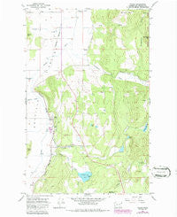 Valley Washington Historical topographic map, 1:24000 scale, 7.5 X 7.5 Minute, Year 1965