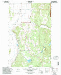 Valley Washington Historical topographic map, 1:24000 scale, 7.5 X 7.5 Minute, Year 1992