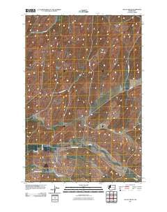 Valley Grove Washington Historical topographic map, 1:24000 scale, 7.5 X 7.5 Minute, Year 2011