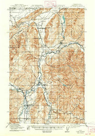 Van Zandt Washington Historical topographic map, 1:62500 scale, 15 X 15 Minute, Year 1919