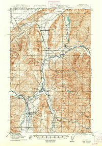 Van Zandt Washington Historical topographic map, 1:62500 scale, 15 X 15 Minute, Year 1919
