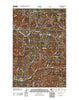 Van Creek Washington Historical topographic map, 1:24000 scale, 7.5 X 7.5 Minute, Year 2011