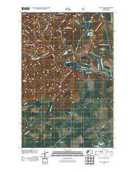 Vance Creek Washington Historical topographic map, 1:24000 scale, 7.5 X 7.5 Minute, Year 2011