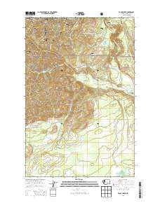 Vance Creek Washington Current topographic map, 1:24000 scale, 7.5 X 7.5 Minute, Year 2014