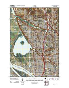 Vancouver Washington Historical topographic map, 1:24000 scale, 7.5 X 7.5 Minute, Year 2011