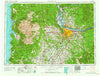 Vancouver Washington Historical topographic map, 1:250000 scale, 1 X 2 Degree, Year 1964