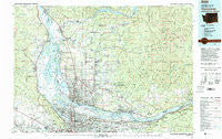 Vancouver Washington Historical topographic map, 1:100000 scale, 30 X 60 Minute, Year 1979