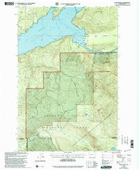 Vanson Peak Washington Historical topographic map, 1:24000 scale, 7.5 X 7.5 Minute, Year 1998