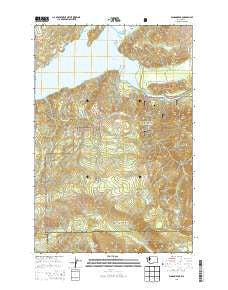 Vanson Peak Washington Current topographic map, 1:24000 scale, 7.5 X 7.5 Minute, Year 2013