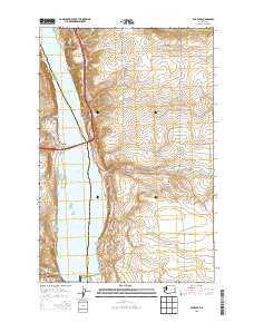 Vantage Washington Current topographic map, 1:24000 scale, 7.5 X 7.5 Minute, Year 2013