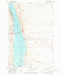 Vantage Washington Historical topographic map, 1:24000 scale, 7.5 X 7.5 Minute, Year 1965