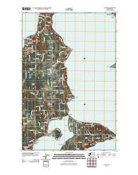 Vashon Washington Historical topographic map, 1:24000 scale, 7.5 X 7.5 Minute, Year 2011