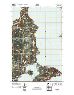 Vashon Washington Historical topographic map, 1:24000 scale, 7.5 X 7.5 Minute, Year 2011