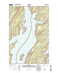 Vaughn Washington Current topographic map, 1:24000 scale, 7.5 X 7.5 Minute, Year 2014