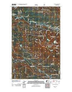 Verlot Washington Historical topographic map, 1:24000 scale, 7.5 X 7.5 Minute, Year 2011