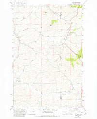 Viola Idaho Historical topographic map, 1:24000 scale, 7.5 X 7.5 Minute, Year 1964