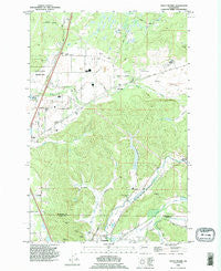 Violet Prairie Washington Historical topographic map, 1:24000 scale, 7.5 X 7.5 Minute, Year 1990