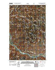Vulcan Mountain Washington Historical topographic map, 1:24000 scale, 7.5 X 7.5 Minute, Year 2011