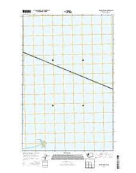 Waadah Island Washington Current topographic map, 1:24000 scale, 7.5 X 7.5 Minute, Year 2014