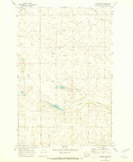 Wagner Lake Washington Historical topographic map, 1:24000 scale, 7.5 X 7.5 Minute, Year 1969