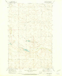 Wagner Lake Washington Historical topographic map, 1:24000 scale, 7.5 X 7.5 Minute, Year 1969