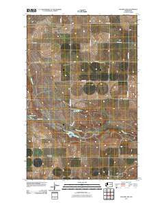 Wagner Lake Washington Historical topographic map, 1:24000 scale, 7.5 X 7.5 Minute, Year 2011