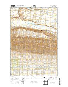Wahatis Peak Washington Current topographic map, 1:24000 scale, 7.5 X 7.5 Minute, Year 2013