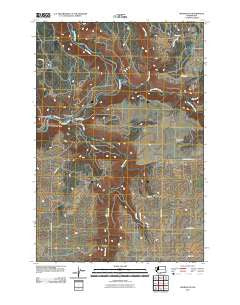 Wahkiacus Washington Historical topographic map, 1:24000 scale, 7.5 X 7.5 Minute, Year 2011