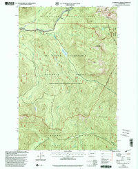 Wahpenayo Peak Washington Historical topographic map, 1:24000 scale, 7.5 X 7.5 Minute, Year 1998
