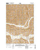 Waitsburg Washington Current topographic map, 1:24000 scale, 7.5 X 7.5 Minute, Year 2014