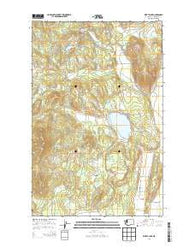 Waitts Lake Washington Current topographic map, 1:24000 scale, 7.5 X 7.5 Minute, Year 2014