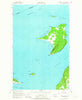 Waldron Island Washington Historical topographic map, 1:24000 scale, 7.5 X 7.5 Minute, Year 1954