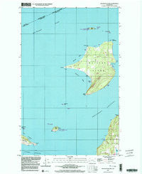 Waldron Island Washington Historical topographic map, 1:24000 scale, 7.5 X 7.5 Minute, Year 1997