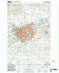 Walla Walla Washington Historical topographic map, 1:24000 scale, 7.5 X 7.5 Minute, Year 1998