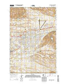 Walla Walla Washington Current topographic map, 1:24000 scale, 7.5 X 7.5 Minute, Year 2014