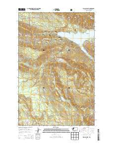 Wallace Lake Washington Current topographic map, 1:24000 scale, 7.5 X 7.5 Minute, Year 2014