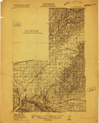 Wallulah Washington Historical topographic map, 1:96000 scale, 30 X 30 Minute, Year 1915