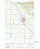 Wapato Washington Historical topographic map, 1:24000 scale, 7.5 X 7.5 Minute, Year 1958