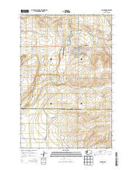 Warden Washington Current topographic map, 1:24000 scale, 7.5 X 7.5 Minute, Year 2014