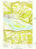 Washougal Washington Historical topographic map, 1:24000 scale, 7.5 X 7.5 Minute, Year 1954