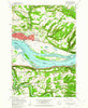 Washougal Washington Historical topographic map, 1:24000 scale, 7.5 X 7.5 Minute, Year 1961
