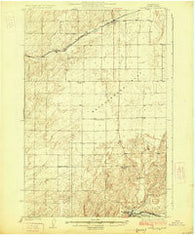 Washtucna Washington Historical topographic map, 1:62500 scale, 15 X 15 Minute, Year 1925