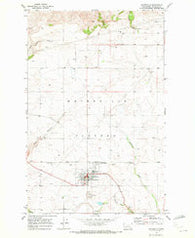 Waterville Washington Historical topographic map, 1:24000 scale, 7.5 X 7.5 Minute, Year 1968