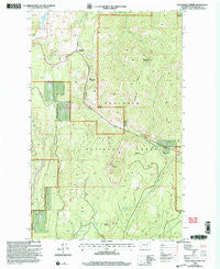 Wauconda Summit Washington Historical topographic map, 1:24000 scale, 7.5 X 7.5 Minute, Year 2001