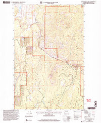 Wauconda Summit Washington Historical topographic map, 1:24000 scale, 7.5 X 7.5 Minute, Year 2001